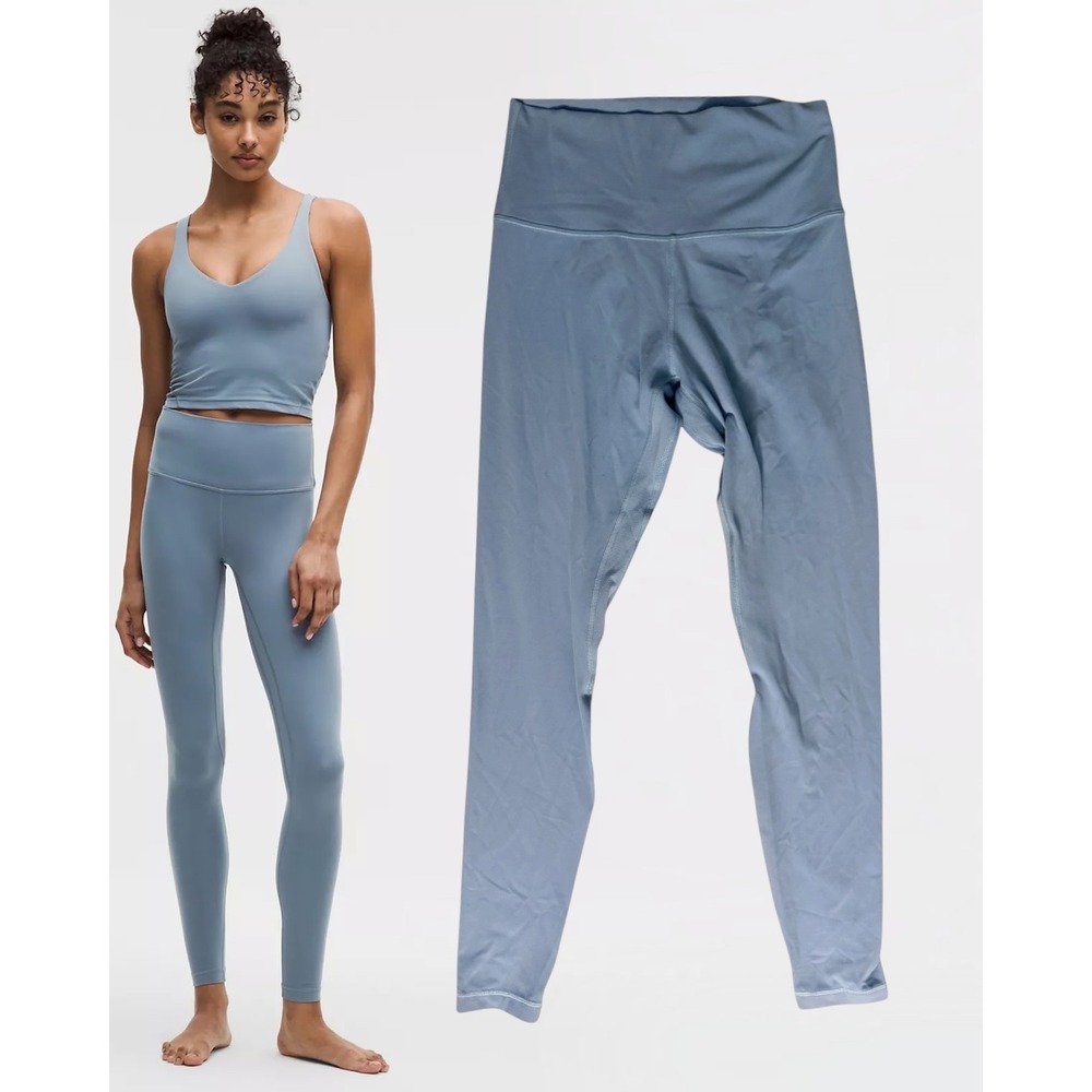 Lululemon Align High-Rise Pant 28" Steel Blue Size 8